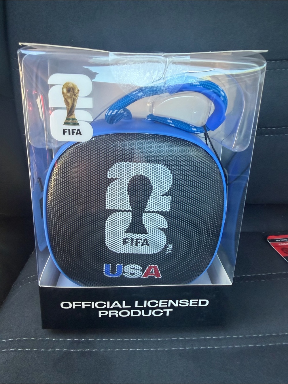 FIFA Official World Cup - USA Portable Wireless Speaker & RGB Flame Lamp